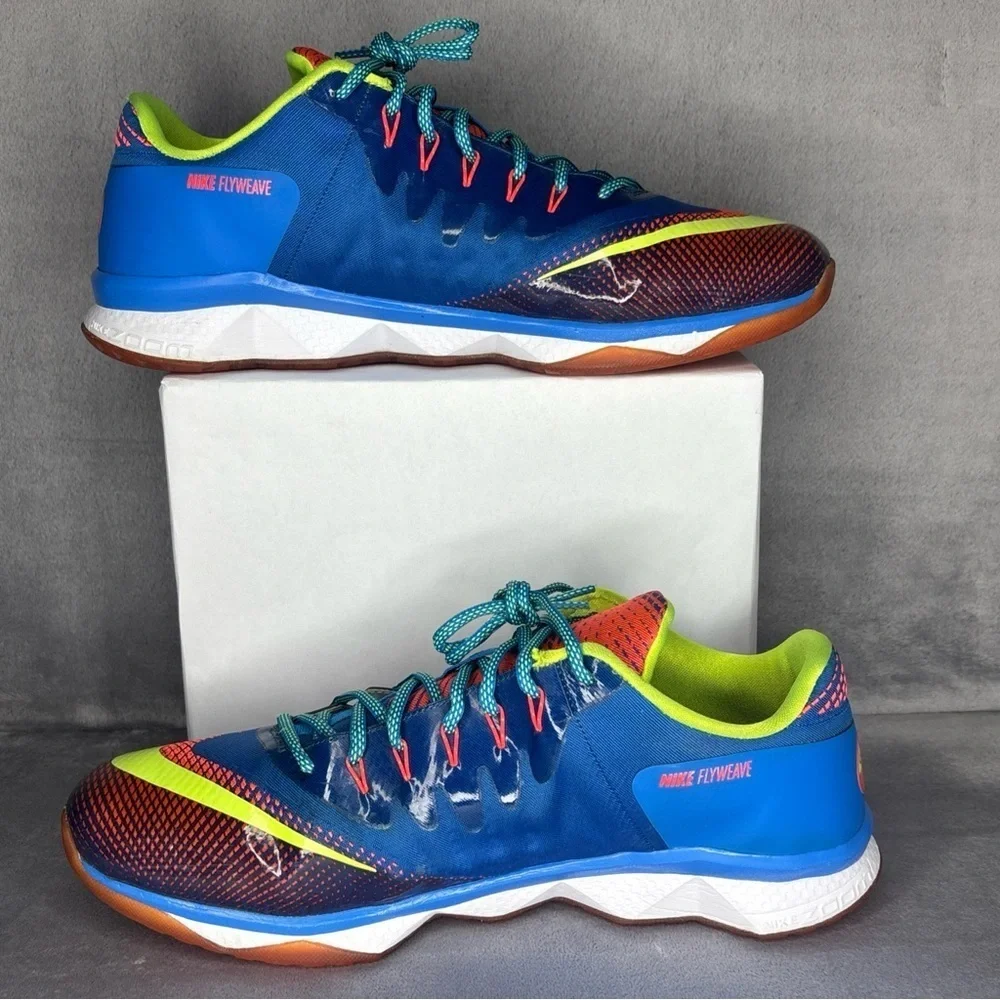 Nike CJ3 Trainer Calvin Johnson Radioactive Sneakers Mens 12 Rare
